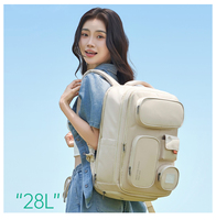 Sac à dos de voyage Oxford grande capacité pour femme, idéal pour les déplacements professionnels de courte distance, les étudiants et l'école, sacoche étanche pour ordinateur portable