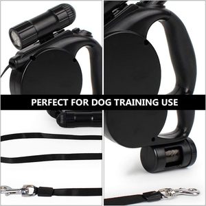Manufacturer Customizable Cartoon Luxury Fashion <b>LED</b> <b>Light</b> Dog Retractable Leash 5m Automatic Portable Flash Nylon - Product Image 2