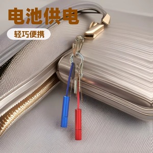 Mini Keychain <b>Flashlight</b> <b>Led</b> Aluminum Alloy With Silicone Cord For Hiking Camping Daily Use - Product Image 4