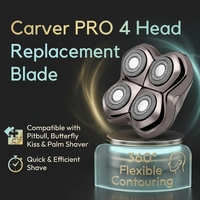 Tête de rasoir de rechange compatible avec les rasoirs électriques GX5 PX5 PRO SX5, accessoires de tête de coupe à grille dorée
