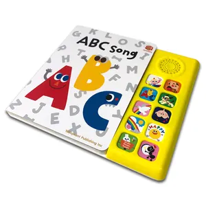 Top Quality English Songs Reading Sound Book Preschool Kids Audio Learning Books