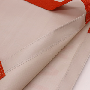 Bolsas de compras de comestibles reutilizables ecológicas, bolsas de mano laminadas tejidas de PP duraderas con estampado personalizado, bolsas <span class=keywords><strong>TDG</strong></span> de 30-50cm - Product Image 5