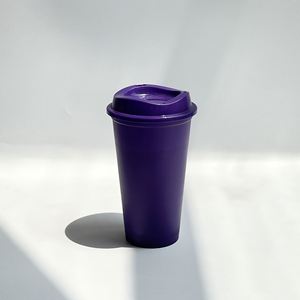 Explosive Pure Color pp Material <b>Large</b> Capacity 475ml Plastic Coffee <b>Cup</b> - Product Image 5