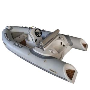 Ce Rib 430 Hypalon Sport Cabin Cruiser Rigid Passenger Used Fiberglass Hull Floor <strong>Hovercraft</strong> Canoe Barche Rib Boat <strong>for</strong> <strong>Sale</strong> - Product Image 4