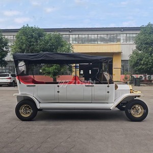 Elegante Vehículo Turístico Eléctrico Retro con Cabina Espaciosa para Negocios de Turismo Comercial - Product Image 3