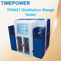 Aparato de Destilación TIMEPOWER: Detección Automática de Presión Atmosférica y Corrección de Temperatura de la Cámara (RT - 400 ° C) ASTM ISO