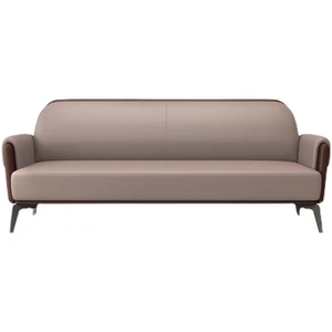 Sofá Ejecutivo Chesterfield de 3 Plazas para Recepción de Oficina, para Visitas, Área de Estar Moderna - Product Image 1