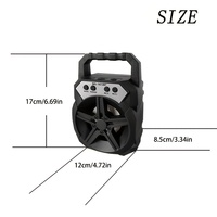 2023 haut-parleur portable avec mini haut-parleur portable étanche à lumière LED petit haut-parleur BT