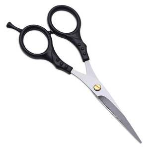 Professional Hairdressing Scissors <b>Titanium</b> Bonded Blade Medium Handle Flat Shear For Precision Haircut - Product Image 2