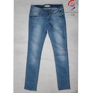 Gzy salto de calça jeans, preço em atacado feminino skinny liquidação