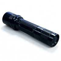 Professionelle Aluminium-Mineralerz-Detektionslampe UVC-Taschenlampe 504B 5W 4-Chip-LED 254nm/275nm/340nm Tragbare Camping- und Industrielampe