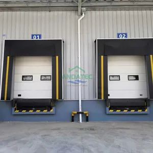 Wholesale Overhead Automatic Sectional Double Outdoor Sliding Door Industrial/hot selling golden supplier garage door industrial