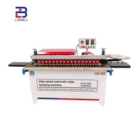 Machine à chants de bordure automatique pour bois LB602, chants de bordure en mélamine, PVC, MDF pour le travail du bois