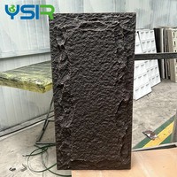 Panel Dinding Dekoratif Eksterior Batu Budaya Buatan Tiruan PU Poliuretan Harga Jual Langsung Pabrik Linyi Yansen