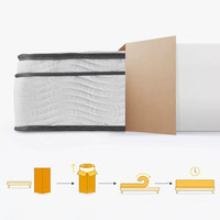 Matelas Orthopédique en Mousse, Housse Amovible Réversible, Épaisseur Supérieure à 30 cm, Garantie 20 Ans, Idéal Chambre, Maison, Mobilier, Utilisation en Camping