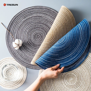 Set de table tissé écologique de style européen, résistant à la chaleur et aux taches, facile à nettoyer, pour la cuisine - Product Image 5