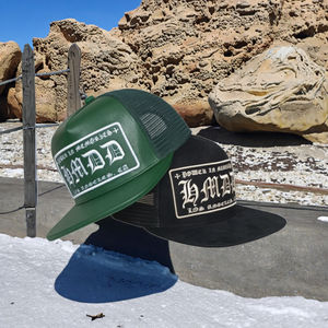 Gorra deportiva de béisbol de camionero de malla de 5 paneles de ante personalizada nueva moda ala plana bordado Logo Hip Hop de moda para fiesta - Product Image 3