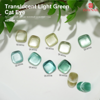 Vernis Gel UV 9 Couleurs, Gel Translucide Vert Clair Effet Œil de Chat pour Nail Art DIY