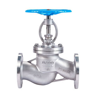 2 inch API ANSI 150lb mặt bích Hướng dẫn sử dụng cf8 adok J41W-16P/16C nhiệt độ cao 4 inch thép không gỉ toàn cầu Van Tăng STEM PN16 - Product Image 3