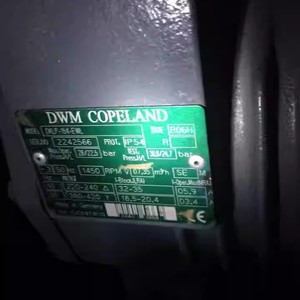 Compresseur frigorifique Copeland DLLE-30X-EWL 3HP, fabrication allemande, pour entrepôt frigorifique - Product Image 3