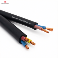Câble en caoutchouc léger YZ standard national, étanche, avec âme en cuivre YCYCW, JHS, vente en gros, robuste, gaine en caoutchouc flexible pour usage général