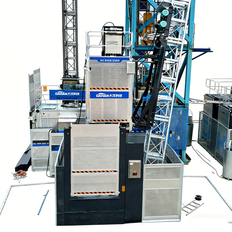 CE Certified SC200 200 Construction Hoist