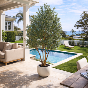 Arbre d'<span class=keywords><strong>olivier</strong></span> artificiel en gros, plante artificielle de haute qualité, résistante aux UV, plante d'extérieur pour les projets de maison et de jardin - Product Image 5