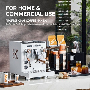 Commercial Semi-Automatic Espresso <b>Machine</b>, Single Professional <b>Coffee</b> Maker,PID Temp Control for Home & <b>Small</b> Cafe - Product Image 2