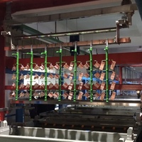 Ligne d'équipement de peinture électrophoretique entièrement automatique pour usine de revêtement électronique, machines de galvanoplastie métallique