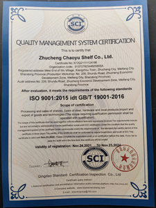 Estante de acero inoxidable de Servicio Ligero Estante de almacenamiento de 4 capas Estantes de almacén industrial - Product Image 5