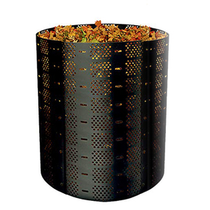 Green black color composter Plastic Compost Bin geo compost bin for Garden yard landscaping