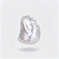 Perles baroques d'eau douce de qualité AAAA, 17 mm+, blanches, naturelles, pour la fabrication de bijoux