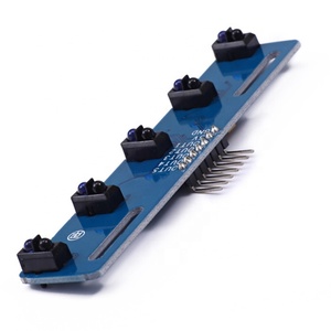 Módulo de Seguimiento con Sensor Infrarrojo de <span class=keywords><strong>5</strong></span> Canales TCRT5000, Placa PCB, Módulo TCRT5000 - Product Image 4