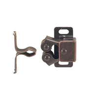 Loquet miniature en acier galvanisé, loquet automatique à ressort, loquet à pousser pour panneau d'accès et armoire