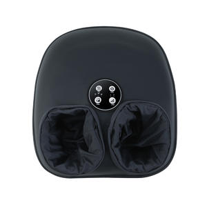 Foot Massager Electric <b>Plug</b>-In Full Automatic Airbag Heat Therapy For Foot And Leg Massage Black - Product Image 1