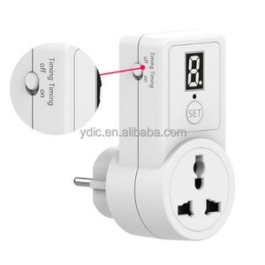 Enchufe Multiusos Estándar Europeo con Pantalla de 1 Dígito, Temporizador de Encendido/Apagado, Tipo EU AL09-1D - Product Image 1