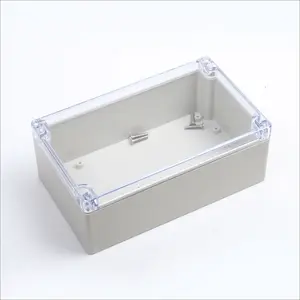 China Supplier IP65 Transparent Lid Cover Plastic ABS Waterproof Plastic Enclosure Box for Electronics SP-F1-T 200*120*75mm