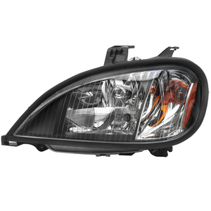 Sepasang lampu depan dengan bohlam cocok untuk Freightliner <span class=keywords><strong>Columbia</strong></span>, penutup hitam - Product Image 2