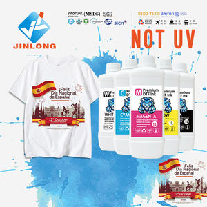 Feliz Día Nacional de España, Muestra Gratuita de Película DTF A3, Tinta a Base de Agua 1000MLX6 500MLX6, Tinta Blanca, Impresora Compacta Directa a Película - Product Image 1