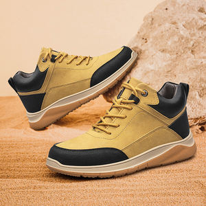 Nouvelles bottes de randonnée tactiques respirantes pour hommes, été/hiver, semelle en caoutchouc, grandes tailles 37-46, chaussures de randonnée en plein air - Product Image 3