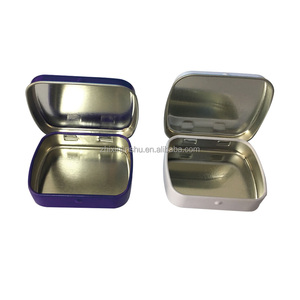 Của Trung Quốc nóng bán Chứng Khoán mini hộp thiếc đen trắng bạc hà Lozenges <span class=keywords><strong>tin</strong></span> có thể kim loại đóng gói cho nhai kẹo cao su đường cho thực phẩm sử dụng - Product Image 3
