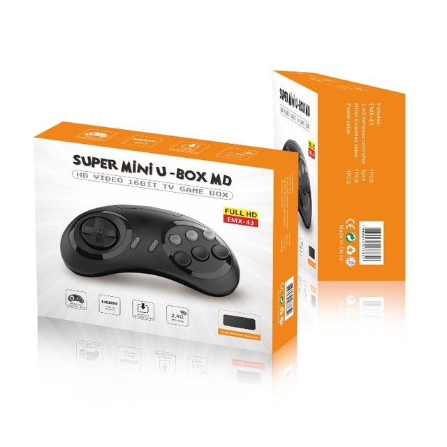 SG800 2.4G 688 Games Stick De Jeu Mini 16 Bit 4K HD Megadrive MD Wireless Retro Arcade Video Game Console