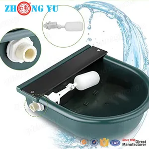 Plastic Automatic Animal Sheep Cattle Float Water Bowl Drinking Trough Livestock Horse Drinker Equestrian Accessories For Cows