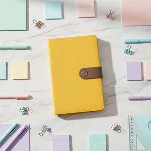 Agenda Ejecutiva 2026 Personalizada con Impresión, Páginas Cuadriculadas y Punteadas, Reciclada, con Cubierta de Tela de Lino y Cuero PU, Diario de Bolsillo, Cuaderno de Tapa Dura - Product Image 4