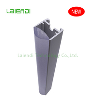 Accessoires d'abat-jour à lentille LED Modern Line avec diffuseur d'opale en extrusion PC/plastique résistant aux UV IP65 étanche blanc