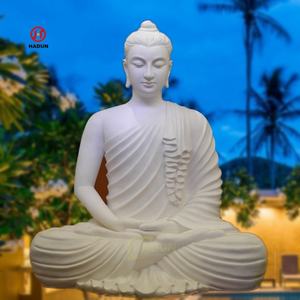 Statue de <span class=keywords><strong>Bouddha</strong></span> en pierre sculptée à la main, grande, décorative, pour l'extérieur - Product Image 2