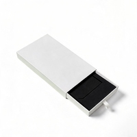 Boîte à tiroir magnétique personnalisée avec insert en mousse EVA, emballage rigide en papier d'art pour téléphone, écouteurs, montre connectée