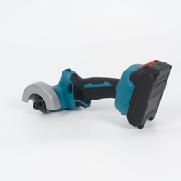 Meuleuse d'angle électrique multifonctionnelle sans fil 21V à moteur sans balais, haute puissance, pour le commerce international, machine de polissage au lithium-ion