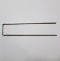 Machine de formage de fil d'acier à faible teneur en carbone entièrement automatique pour clous de clôture et crochets de gazon, avec garantie d'un an