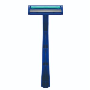 Maquinilla de afeitar desechable de acero inoxidable azul para rostro masculino, maquinilla de afeitar manual 3013 - Product Image 5